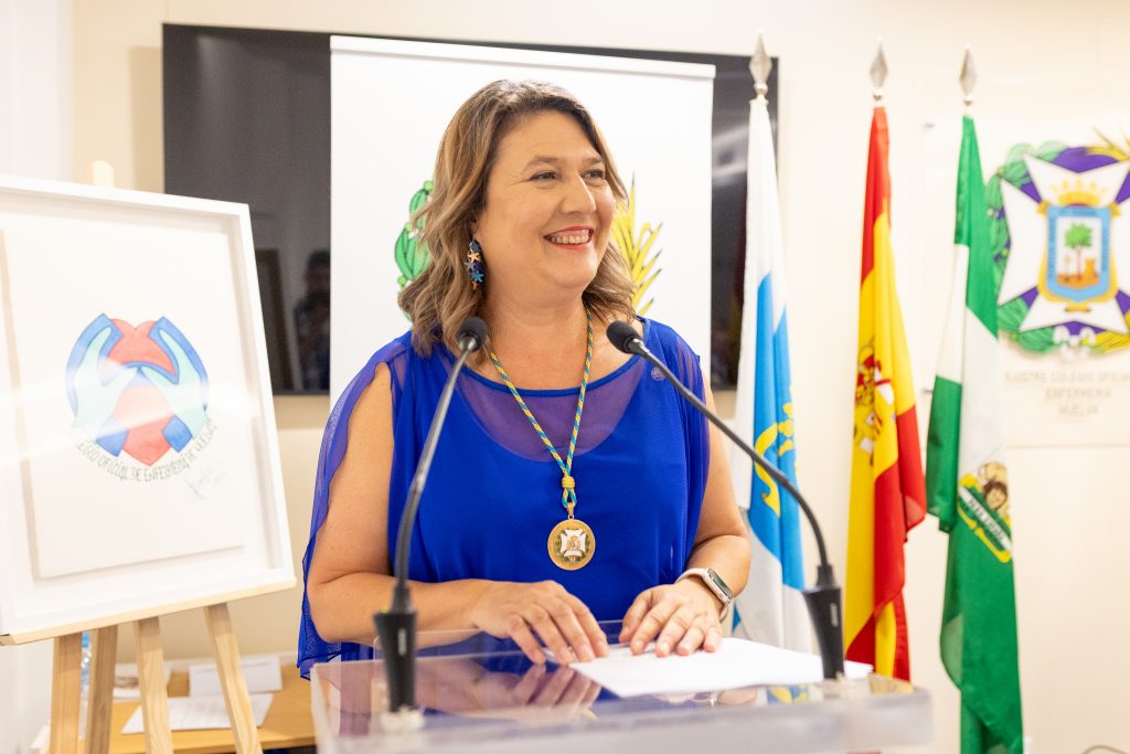 Patricia Mauri Fabrega Presidenta del Colegio Oficial de Enfermería de Huelva